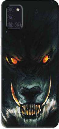 NDCOM Back Cover for Samsung Galaxy A31 Wolf Printed