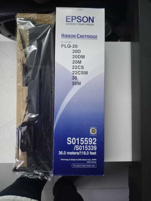 Epson PLQ-20 Black Ink Cartridge 
