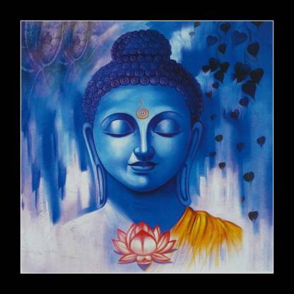 Gag Lord Gautam Buddha Art Print Design Matt Textured UV Digital ...