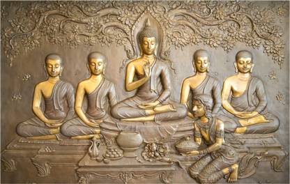3d Lord Buddha 3d Poster Art Paintings Posters In India Buy Art Film Design Movie Music Nature And Educational Paintings Wallpapers At Flipkart Com