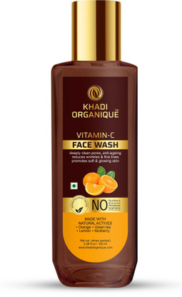 khadi face cleanser vitamin c