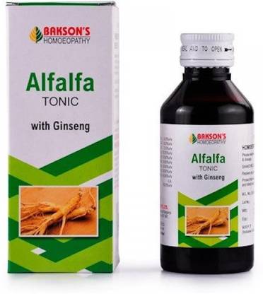 Bakson S Homoeopathy Alfalfa Tonic With Ginseng Syrup Price In India Buy Bakson S Homoeopathy Alfalfa Tonic With Ginseng Syrup Online At Flipkart Com