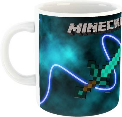 Createcraft Minecraft With Diamond Sward Printed Ceramic Coffee 330 Ceramic Coffee Mug Price In India Buy Createcraft Minecraft With Diamond Sward Printed Ceramic Coffee 330 Ceramic Coffee Mug Online At Flipkart Com