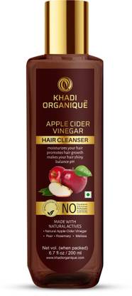 khadi ORGANIQUE Apple Cider Vinegar Hair Cleanser / Shampoo (SLS & PARABEN FREE ) Moisturizes Hair, Promotes Hair Growth, Makes Your Hair Shiny, Balance pH - Price in India, Buy khadi ORGANIQUE khadi ORGANIQUE Apple Cider Vinegar Hair Cleanser / Shampoo (SLS & PARABEN FREE ) Moisturizes Hair, Promotes Hair Growth, Makes Your Hair Shiny, Balance pH - Price in India, Buy khadi ORGANIQUE