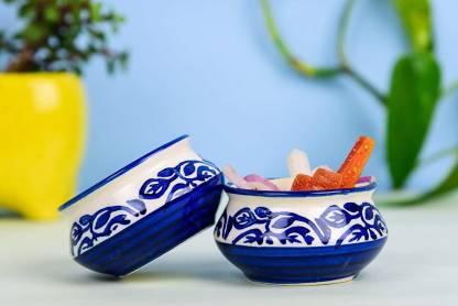 Bright Shop Ceramic Bowl, Small Katori Chutney Bowls,Suitable to use As Chatni,Curd etc. Ceramic Sauce Bowl