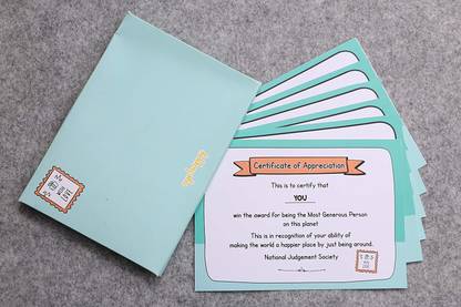 Oye Happy Thank You Cards With Messages And Certificate 6 Greeting Card For Husband Wife Friends Parents To Gift On Birthday Greeting Card Price In India Buy Oye Happy Thank You Cards With