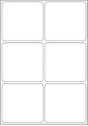 Oddy ST-6A4100 ( 6 LABEL PER A 4 SHEET ) 100 SHEETS SELF ...