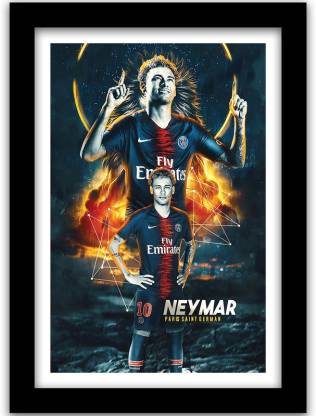 Neymar Jr. Framed Poster for Room and Office - Neymar Posters with Frame  Paper Print - Personalities posters in India - Buy art, film, design,  movie, music, nature and educational paintings/wallpapers at