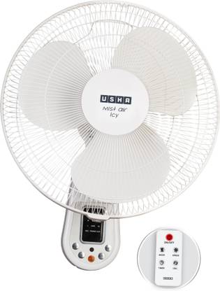 Usha Mist Air Icy With Remote 400 Mm 3 Blade Wall Fan In India At Flipkart Com - In Wall Fan Remote Usha Mist Air Icy With Remote 400 Mm 3 Blade Wall Fan In India At Flipkart Com - In Wall Fan Remote