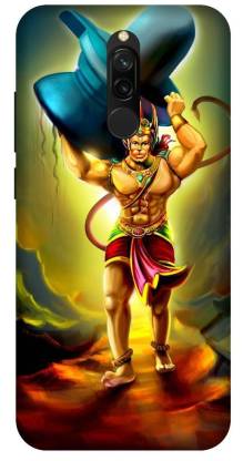 ThePrintlink Back Cover for Redmi 8 (Angry Hanuman, Jai Shri Ram, Hanuman  Ji, Bajrang Bali, Ram, God, pawan putra - ThePrintlink : 
