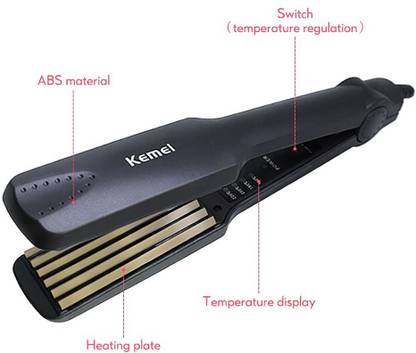 Kemei Km332 Hair Crimper Professional Use Electric Hair Styler Price in India - Buy Kemei Km332 Hair Crimper Professional Use Electric Hair Styler online at Kemei Km332 Hair Crimper Professional Use Electric Hair Styler Price in India - Buy Kemei Km332 Hair Crimper Professional Use Electric Hair Styler online at