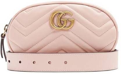 GUCCI Side Waist Belt Bag Waist Bag Pink - Price in India 