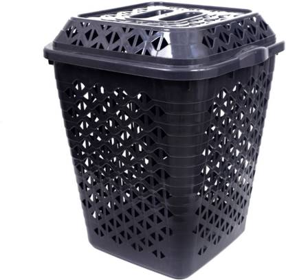 Flipkart Smartbuy 50 L Black Laundry Basket Buy Flipkart Smartbuy 50 L Black Laundry Basket Online At Best Price In India Flipkart Com