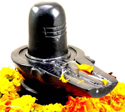Top Quality Store Black Marble Shivling for home Puja Stone Shiv Ling Idol  Decorative Showpiece  cm Price in India - Buy Top Quality Store Black  Marble Shivling for home Puja