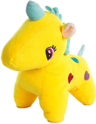 Yellow unicorn toy clearance