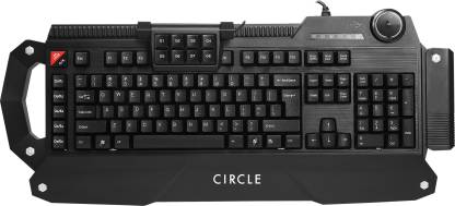 Circle Ballistic Gaming Wired USB Gaming Keyboard