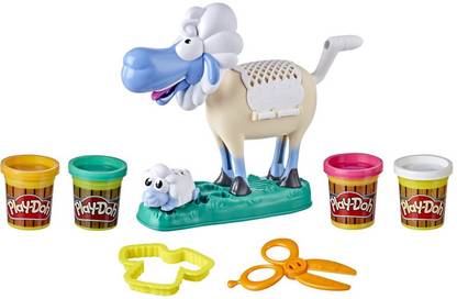 PLAY-DOH Animal Crew Sherrie Shearin' Sheep Toy for Kids 3 Years & Up with Funny Sounds, 4 Non-Toxic Colors - Animal Crew Sherrie Shearin' Sheep Toy for Kids 3 Years & Up PLAY-DOH Animal Crew Sherrie Shearin' Sheep Toy for Kids 3 Years & Up with Funny Sounds, 4 Non-Toxic Colors - Animal Crew Sherrie Shearin' Sheep Toy for Kids 3 Years & Up