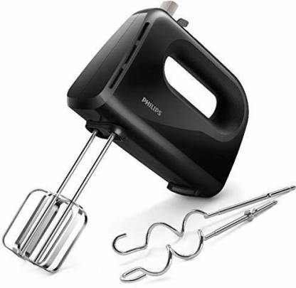 PHILIPS Daily Collection HR3705/10 Hand Mixer 300 W Hand Blender  (Black)