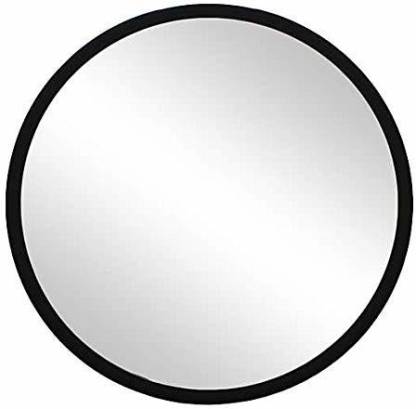 Ruhi Collections Round Black Framed, Round Decorative Mirrors Black
