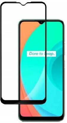 NSTAR Edge To Edge Tempered Glass for Realme C11,Realme C12,Realme C15,Realme C3,Realme 5i,Realme Narzo 10
