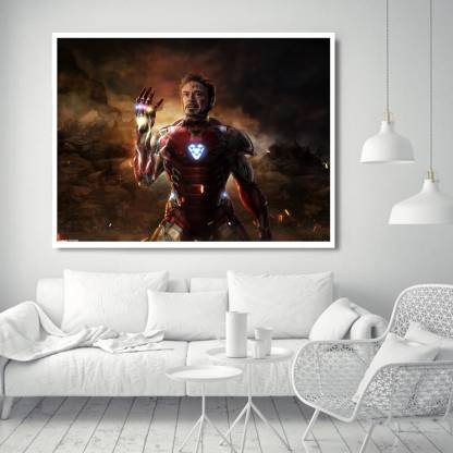 Marvel Avengers Endgame Ironman Death Scene HD Wallpaper Painting (Paper,  A3/12 x 18-inch, Multicolour) Paper Print - Movies posters in India - Buy  art, film, design, movie, music, nature and educational paintings/wallpapers