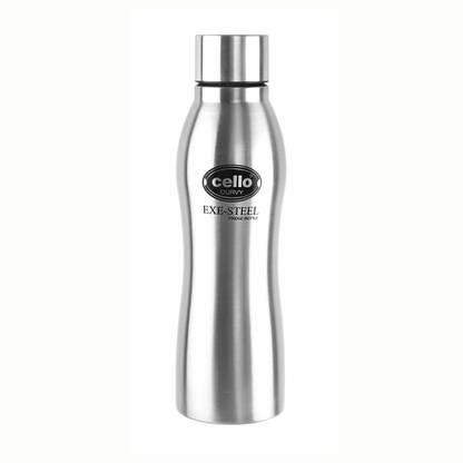 Cello Stainless Steel Curvy 1000 Ml Water Bottle 1000 Ml Bottle Buy Cello Stainless Steel Curvy 1000 Ml Water Bottle 1000 Ml Bottle Online At Best Prices In India Sports Fitness Flipkart Com