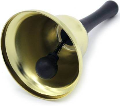 R H Lifestyle Manual Gold Long Handle Call Ringbell For Reception Desk Assistance School Church Classroom Event Decoration Steel Plastic Bell In India R H Lifestyle Manual Gold Long Handle, How Deep Should A Reception Desk Bell