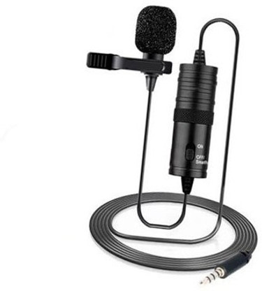 3.5mm clip-on lapel lavalier microphone 