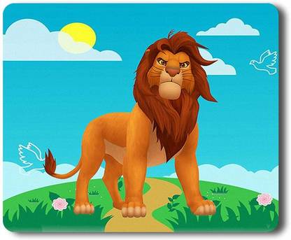 Yellow Alley Lion King Mouse Pad |Simba Cartoon Mouse Pad | Anti - Slippery Matte finish Mouse Pad |Friendly for all type Mouse |Vibrant Colors,Creative Designs Mouse Pad Mousepad - Yellow Alley : Yellow Alley Lion King Mouse Pad |Simba Cartoon Mouse Pad | Anti - Slippery Matte finish Mouse Pad |Friendly for all type Mouse |Vibrant Colors,Creative Designs Mouse Pad Mousepad - Yellow Alley :