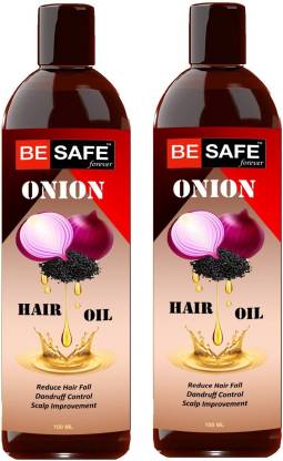 BE SAFE Forever Black Seed Onion Hair Oil for Hair Fall Control and Hair  Growth, 100 ml, Pack of 2 Hair Oil - Price in India, Buy BE SAFE Forever  Black Seed