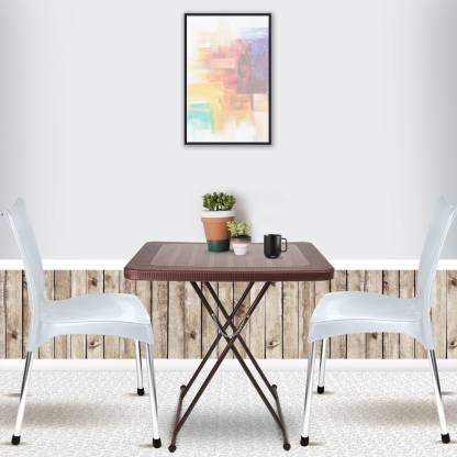 Supreme Plastic 2 Seater Dining Table, 2 Seater Dining Table