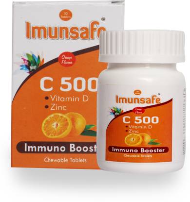 Imunsafe Vitamin C Zinc Vitamin D Chewable Tablets Immunity Booster Price In India Buy Imunsafe Vitamin C Zinc Vitamin D Chewable Tablets Immunity Booster Online At Flipkart Com