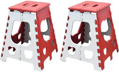 JIVASO 18 Inches Folding Step Stool for Adults and Kids ...