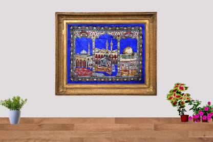 Dulhan Baghdad/Kaba Religious Frame Price in India - Buy Dulhan Baghdad/Kaba  Religious Frame online at 