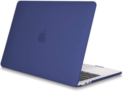 Solid Blue Batianda for MacBook Pro 13 2020 Rlease A2251 A2289 Model Plastice Hard Shell Cover with Keyboard Cover Skin and Screen Protector 