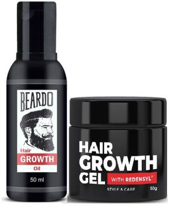 BEARDO Hair Growth Oil and Hai Growth Gel Combo Price in India - Buy BEARDO Hair  Growth Oil and Hai Growth Gel Combo online at 