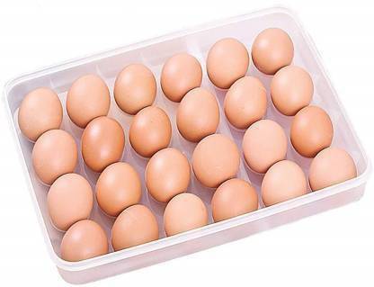 SNEH CREATION  - 24 ml Plastic Egg Container