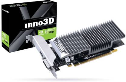 Inno3D NVIDIA GEFORCE GT 1030 2GB GDDR5 (DVI+ HDMI) 2 GB GDDR5 Graphics Card