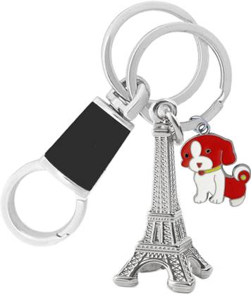MGP FASHION Beautiful Design Paris Eiffel Tower With Cartoon Cute Red Dog Pendant Locking Hook Keyring Carabiner For Gifting (Silver Black Green) Key Chain Price in India - Buy MGP FASHION Beautiful MGP FASHION Beautiful Design Paris Eiffel Tower With Cartoon Cute Red Dog Pendant Locking Hook Keyring Carabiner For Gifting (Silver Black Green) Key Chain Price in India - Buy MGP FASHION Beautiful