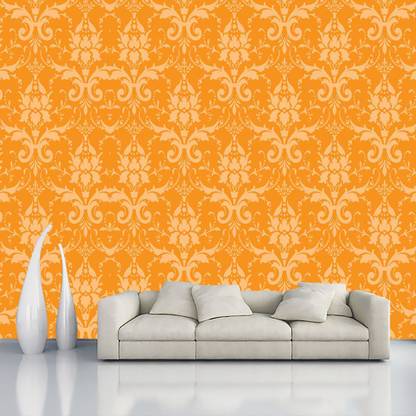 HD PRINT HOUSE Floral & Botanical Orange Wallpaper Price in India - Buy HD PRINT HOUSE Floral & Botanical Orange Wallpaper online at HD PRINT HOUSE Floral & Botanical Orange Wallpaper Price in India - Buy HD PRINT HOUSE Floral & Botanical Orange Wallpaper online at