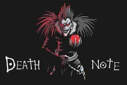Death Note Anime Poster Ruke S Apple 36 12x18 Inches 300 Gsm Matte Finish Packed In A Special Plastic Cover Fine Art Print Ub Tofa Posters Death Note Anime Poster Ruke S Apple 36 12x18 Inches 300 Gsm Matte Finish Packed In A Special Plastic Cover Fine Art Print Ub Tofa Posters