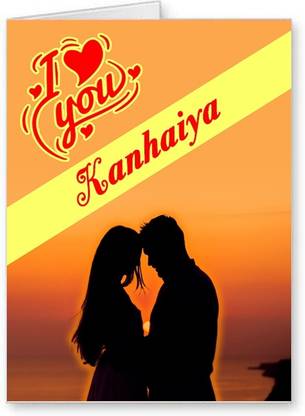 Midas Craft I Love You Kanhaiya ….01 Gift Romantic Message Greeting Card Price in India - Buy Midas Craft I Love You Kanhaiya ….01 Gift Romantic Message Greeting Card online at Midas Craft I Love You Kanhaiya ….01 Gift Romantic Message Greeting Card Price in India - Buy Midas Craft I Love You Kanhaiya ….01 Gift Romantic Message Greeting Card online at