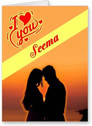 Midas Craft I Love You Seema ….01 Gift Romantic Message Greeting Card Price in India - Buy Midas Craft I Love You Seema ….01 Gift Romantic Message Greeting Card online at Midas Craft I Love You Seema ….01 Gift Romantic Message Greeting Card Price in India - Buy Midas Craft I Love You Seema ….01 Gift Romantic Message Greeting Card online at