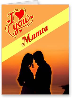 Midas Craft I Love You Mamta ….01 Gift Romantic Message Greeting Card Price in India - Buy Midas Craft I Love You Mamta ….01 Gift Romantic Message Greeting Card online at Midas Craft I Love You Mamta ….01 Gift Romantic Message Greeting Card Price in India - Buy Midas Craft I Love You Mamta ….01 Gift Romantic Message Greeting Card online at