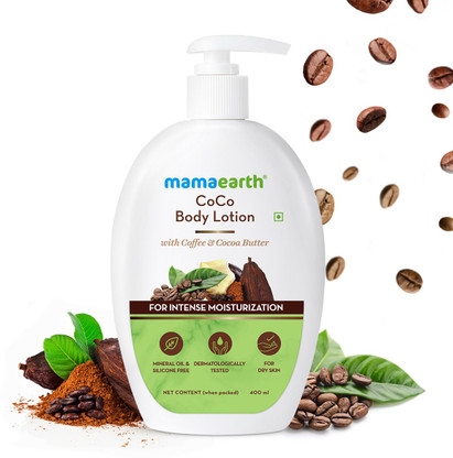 mamaearth rose body lotion