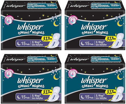 Whisper Maxi Night XL Wings Extra Heavy 