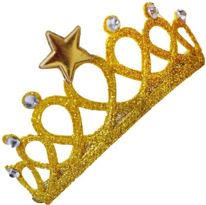 SYGA 1 Piece Children's Crown Star Hair Headband Baby Girls Photo Hair  Accessories Baby Stretch Jewelry Hair Band (Gold) Hair Band Price in India  - Buy SYGA 1 Piece Children's Crown Star