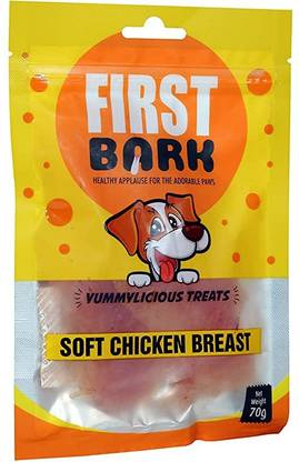 Dogstar First Bark Yummylicious Treats Soft Chicken Breast Medium 70 G Chicken 0 21 Kg Dry Adult Dog Food Price In India Buy Dogstar First Bark Yummylicious Treats Soft Chicken Breast Medium