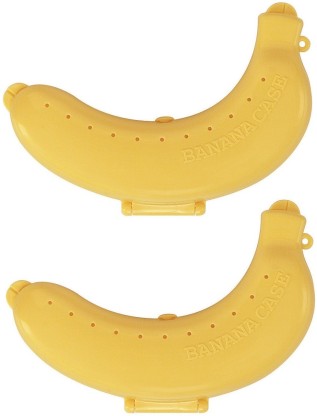 Contenitore per Banana a Forma di Banana 1 Pezzo MUXItrade Porta Banana 