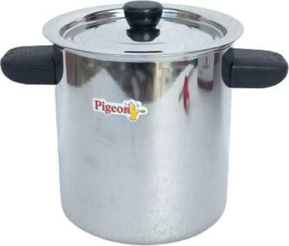 Pigeon Milk Boiler Stainless Steel Silver Induction Compatible Lid 2l 1l 1 5l 